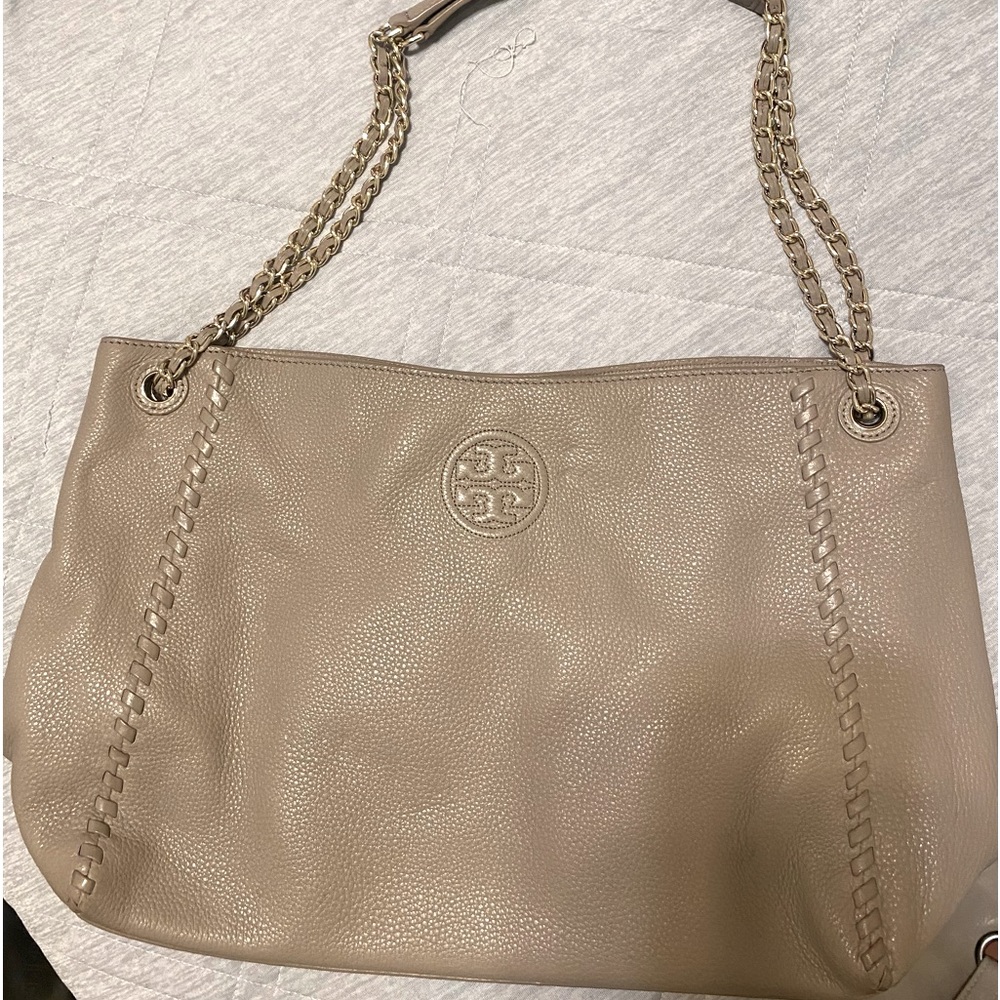 Authentic Tory Burch slouchy tote